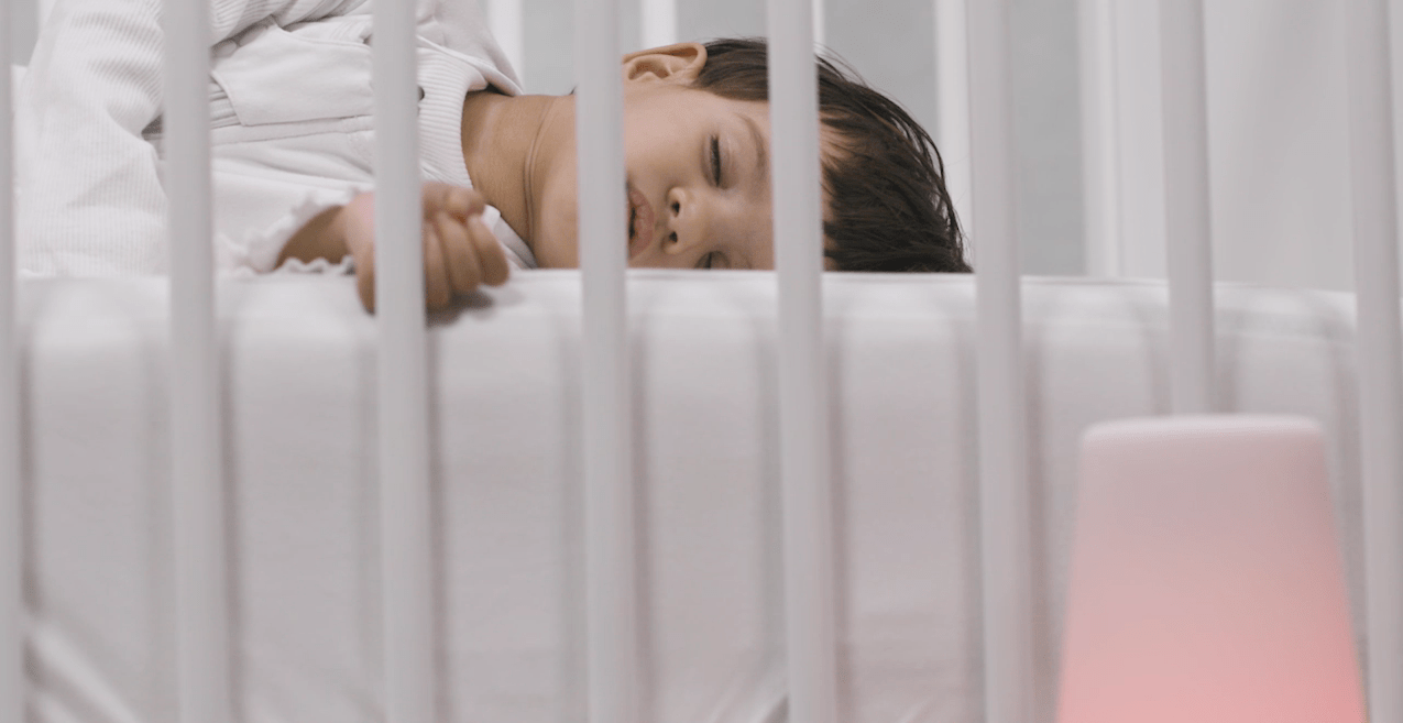 Baby sleeping gently in crib without cry it out | Batelle
