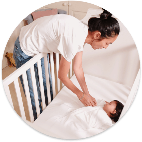 Parent putting child to bed | Batelle